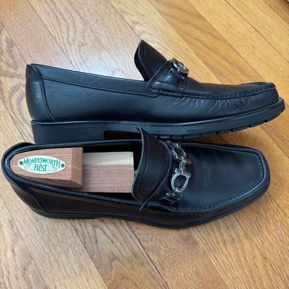 Salvatore Ferragamo Mens Black “David” Gancini Bit Loafer (Size 8.5 EE) main image 2